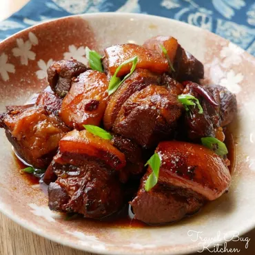 Red Braised Pork/Hong Shao Rou 中華風豚の角煮(紅焼肉) 
