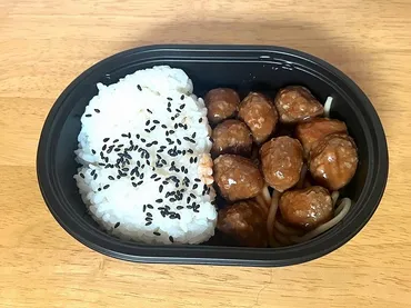 弁当の究極の形「だけ弁当」！今度はイシイのミートボールとコラボ！マルシンハンバーグも復活！！