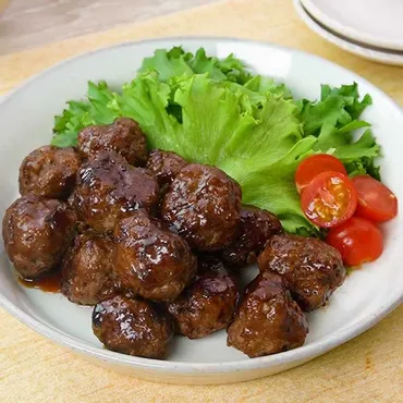 揚げずに簡単! 照り焼きミートボールのレシピ動画・作り方