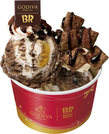 サーティワン×ゴディバが贈る冬限定企画「Chocolate Xmas」11/28スタート