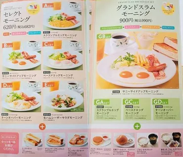 モーニング戦争勃発！？チェーン店のモーニングメニュー徹底比較〜価格・味・コスパを徹底分析！デニーズ、ガスト、吉野家…大手チェーン店のモーニングメニューを徹底解説！