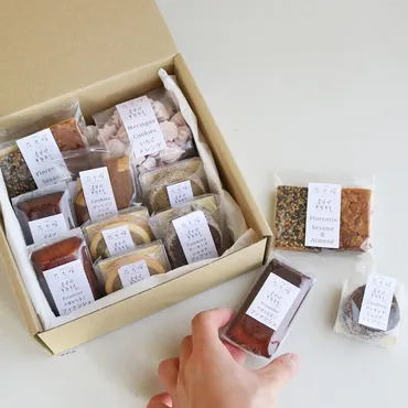 焼き菓子ギフト、どれを選ぶ？こだわりの素材と、様々なシーンで楽しめる焼き菓子たち(？)贈る相手に合わせた、魅力的な焼き菓子の世界