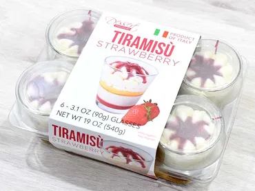 コストコの『ストロベリーティラミスカップ』はまろやか苺ミルク ...