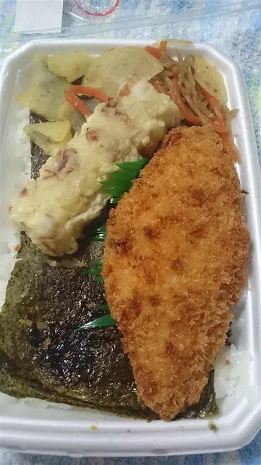 ほっともっとさんの「のり弁当」 feat.白身のフライ』 クチコミ ...