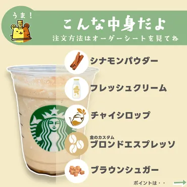 スタバカスタム】決してバズらない極みカスタム。チャイ好きが ...