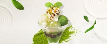 抹茶白玉ミニパルフェ 