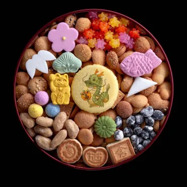 銀座 菊廼舎 富貴寄 開運干支缶 2024年 辰 きくのや ふきよせ