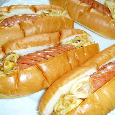 ソース味♪我が家の゛ホットドック゛