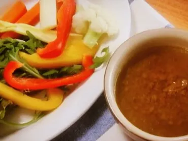 「きょうの料理ビギナーズ」野菜のバーニャカウダソース