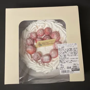 コストコの『ホリデーストロベリーケーキ6号』がクリスマスの ...