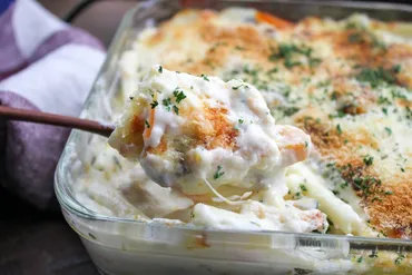 業スーのマカロニサラダで！簡単時短の「チキングラタン ...