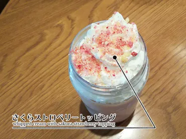 スタバの新作フラペは桜にベリーが入ったよ『さくらふわりベリー ...