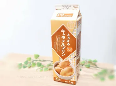 業務スーパー「とろけるキャラメルプリン」を食べた感想【口コミ ...