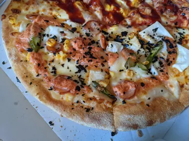 ドミノピザ「明太マヨモチ」を食べた感想！ピザの味じゃないけど ...