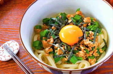 台湾まぜそば風うどんの作り方 