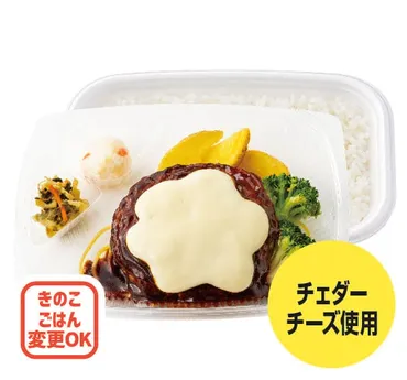 お弁当 チーズハンバーグ弁当 