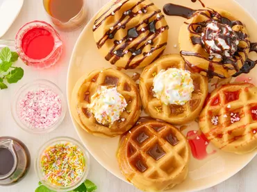 コンフォートイン21ホテルの朝食ビュッフェ、カレー・ワッフルの ...