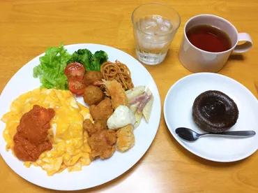 業務スーパーの冷凍食品を使って大人のお子様ランチをつくって ...