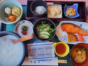 ホテルニューオータニ ガーデンタワー「紀尾井 なだ万」の和朝食 ...