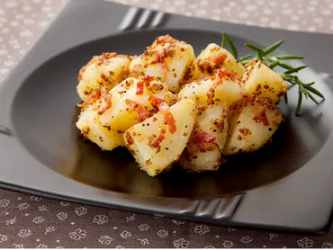 マスタードが決め手のジャーマンポテト