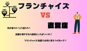 直営店とフランチャイズって何が違うの？それぞれのメリットと ...