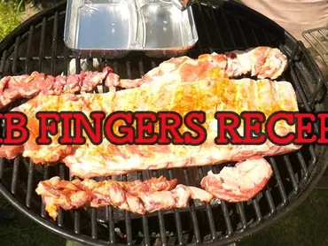 【BBQ】コストコのリブフィンガー(中落ちカルビ) 2種のレシピ(にんにく醤油とスモーク)