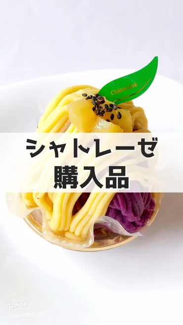 シャトレーゼ購入品！秋の新作買ってきた！