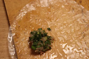 レシピ】ライスペーパーで作る!えびにらまんじゅう