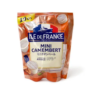イル・ド・フランス ミニカマンベールチーズ 10個入 