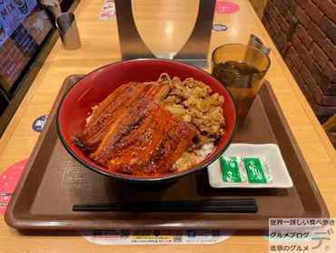 鰻も肉も食べたい！すき家の「うな牛・特盛」を注文してみた ...