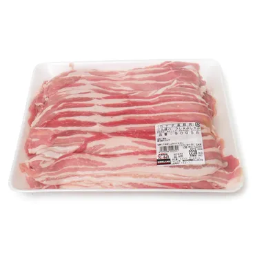 カナダ産豚肉 三元豚バラしゃぶしゃぶ 