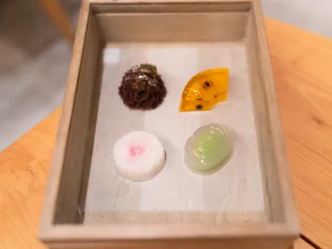 京都の和菓子屋 嘯月の上生菓子が食べられるカフェ🍵Sfera