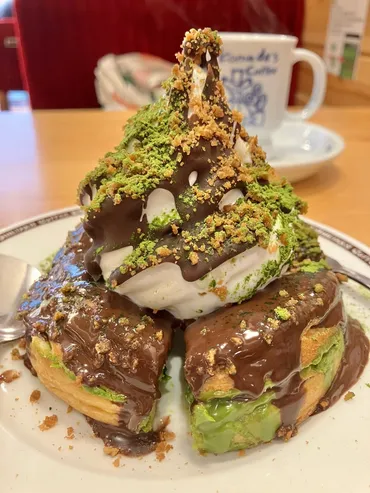 コメダ珈琲店×ブラックモンブラン？抹茶シロノワール＆パフェのトリプルコラボ！期間限定メニューはどんな味？コメダ珈琲店とブラックモンブラン、宇治抹茶の夢のコラボ！