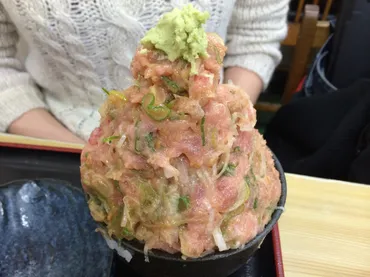 横浜・中央市場のデカ盛り丼「ねぎとろ番長」を食べてみた!（1/4 ...