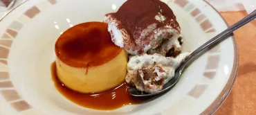 コスパ最高デザート！サイゼリヤの「プリンとティラミスクラシコ ...