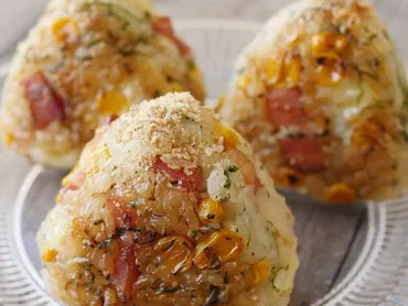 ベーコーンチーズ焼きおにぎり