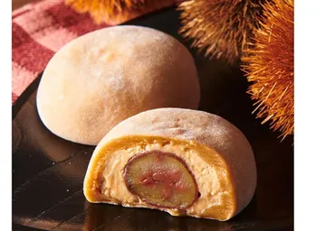 シャトレーゼ「一粒栗大福マロンクリーム入り」 