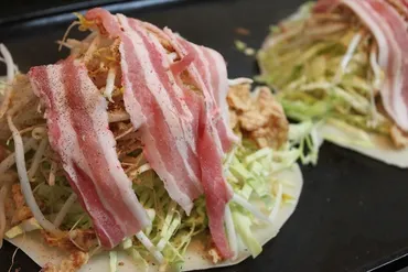 家庭用ホットプレートで】広島風お好み焼きレシピ