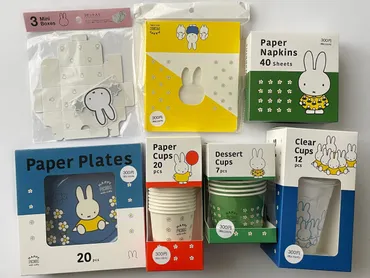 7点】ダイソー×ミッフィーのピクニックグッズ購入!