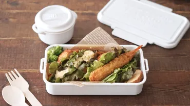 コストコの゛ミニクロワッサン゛で＼デリ風 サンド弁当／もちろん『１００均お弁当箱』で簡単高見え♪ 