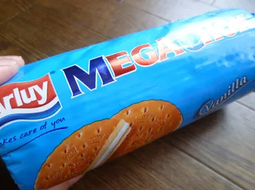 株式会社神戸物産】サンドイッチビスケット（バニラ） : 岐阜うまうま日記（旧：池袋うまうま日記。）