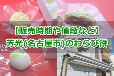 芳光のわらび餅を頂いたよ