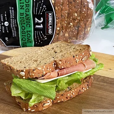 コストコの２１穀オーガニックパンは素朴な味わいで毎日食べられる味！ 