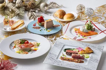 クリスマス特別ランチコース!2025年12月1日から25日まで、全5品の豪華メニューで味わう贅沢なひととき