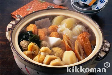 おでん【醤油とみりん1：1の定番味で大根が美味】のレシピ・つくり方 