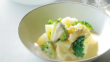 ゴロゴロ温野菜のブルーチーズソース レシピ 森永 宣行さん