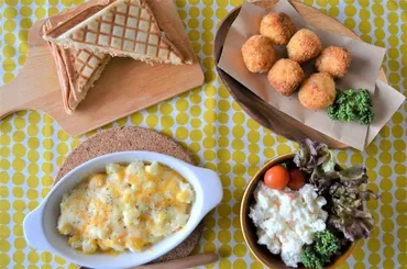 業務スーパー「ポテトサラダ（1kg）」がコスパ最強！コロッケやグラタンにアレンジも。 