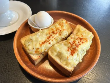 びっくりドンキー】400円から楽しめる「モーニング」！個性派3種を実食♪からしが効いたポテサラトーストが美味 