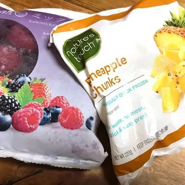 業務スーパーの冷凍フルーツを使って超簡単！おもてなしフルーツカクテル♪