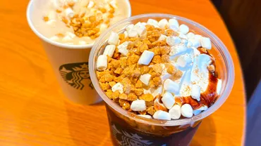 スタバホリデー第2弾「スモア チョコレート」のラテとフラペチーノ®をレビュー!カロリーや口コミも